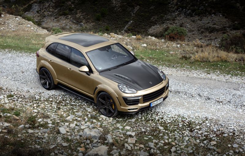 Porsche Cayenne Turbo Vantage Gold: ездить по-богатому