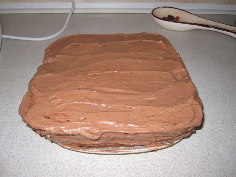 Бисквитный торт очень вкусный и простой рецепт