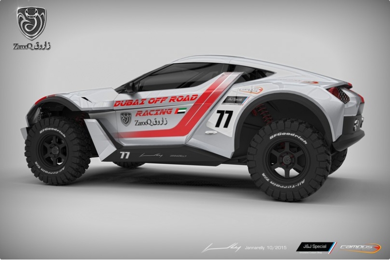 Zarooq Motors Sand Racer: покоритель бездорожья из ОАЭ