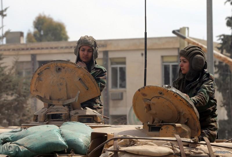 Женщины в Сирийской армии