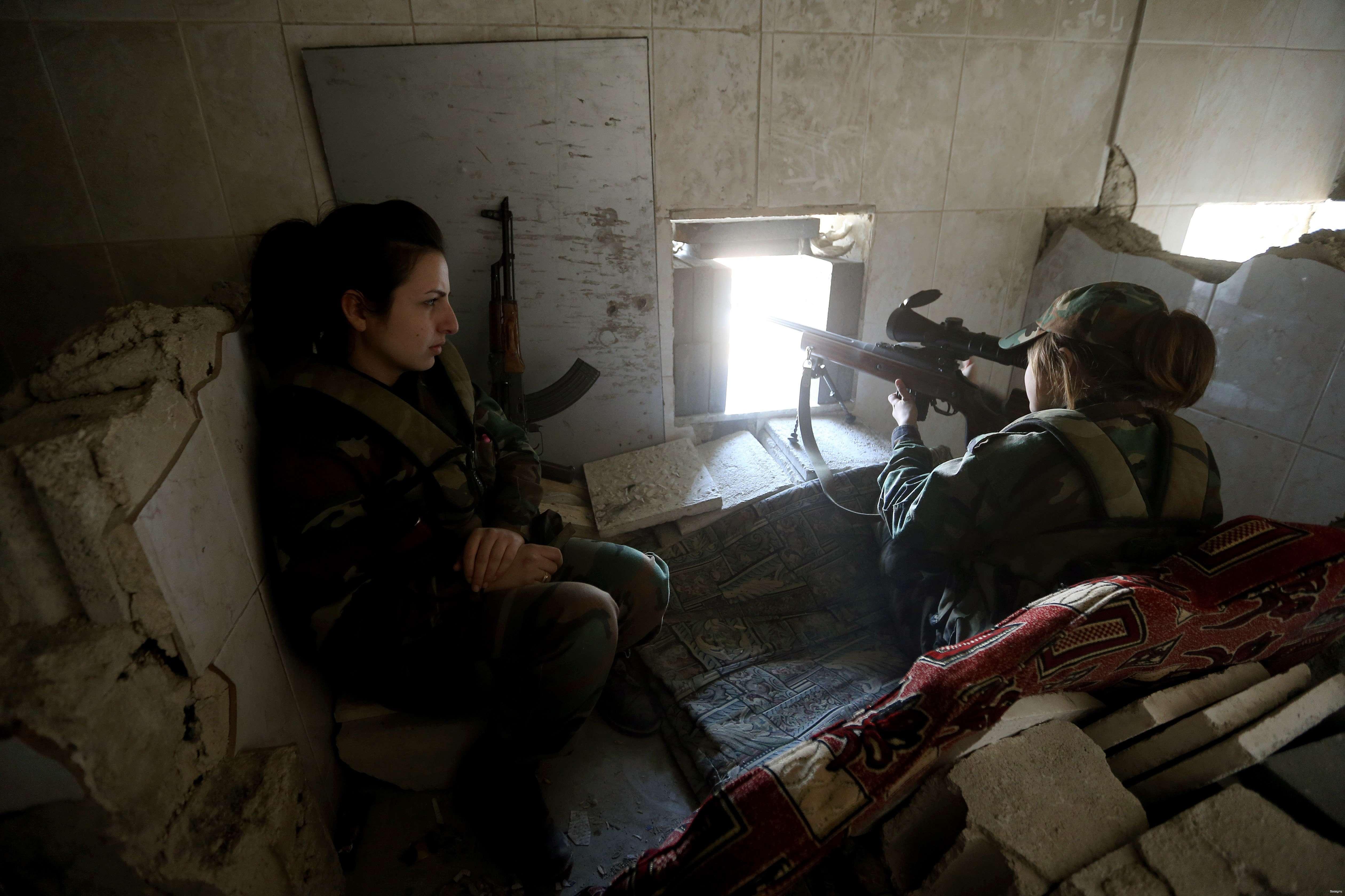 Женщины снайперши на Чеченской войне