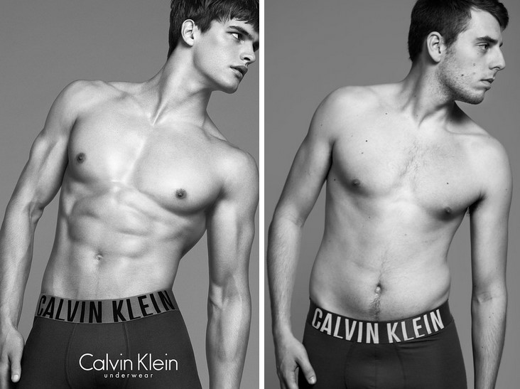 Простые парни VS модели Calvin Klein