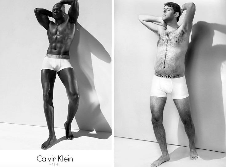 Простые парни VS модели Calvin Klein