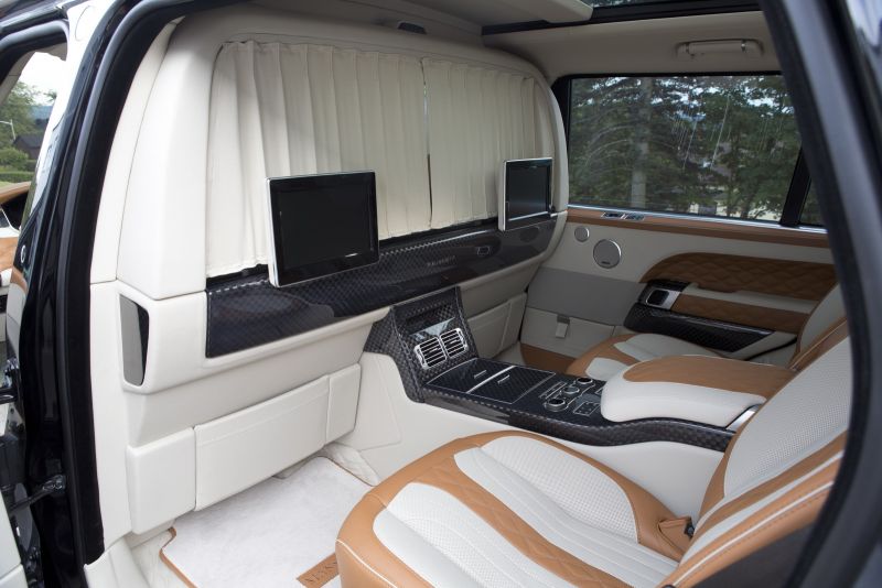 Mansory добавили роскоши салону Range Rover