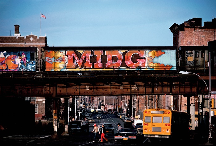 Граффити нью-йоркского метро: фотогалерея