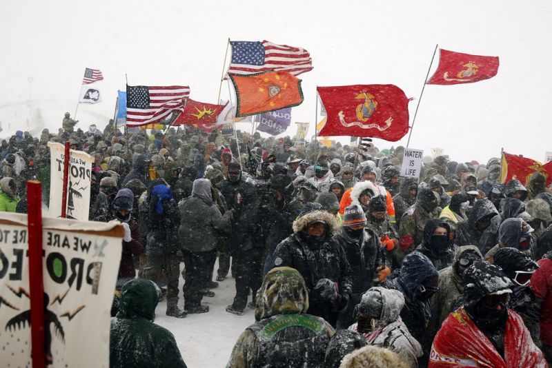 Протестующие в Северной Дакоте добились отмены строительства нефтепровода