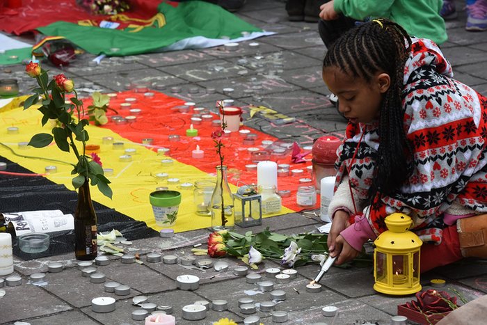 Шок и тишина: Брюссель после терактов