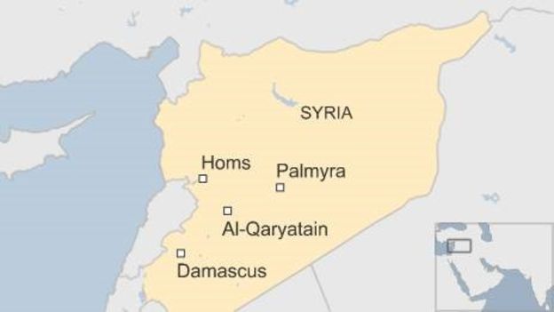 Сирийская армия освободила Эль-Карьятейн и продолжила наступление