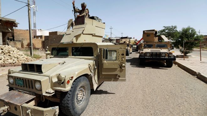 Правительственные войска Ирака заняли центр Эль-Фаллуджи