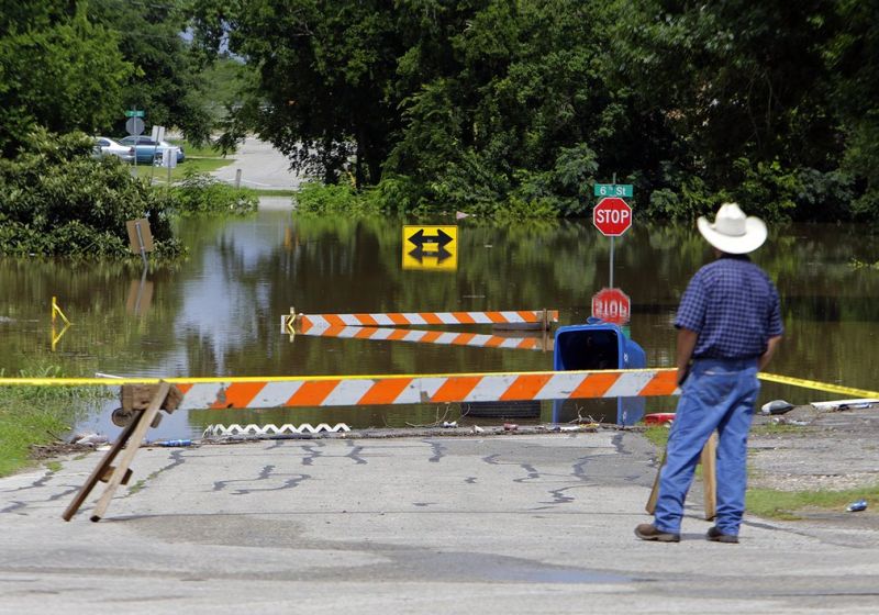 Техас страдает от сильного наводнения