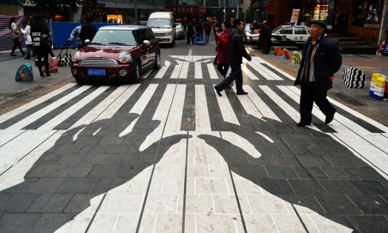 Самые необычные в мире пешеходные переходы