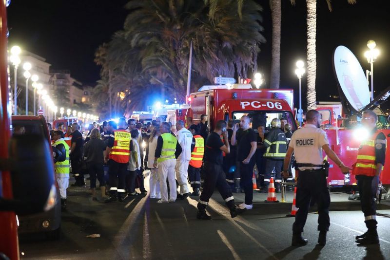 Теракт в Ницце: фото с места событий