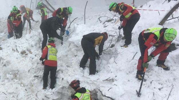 Спасатели достали из-под завалов отеля в Италии трех щенков