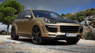 Porsche Cayenne Turbo Vantage Gold: ездить по-богатому