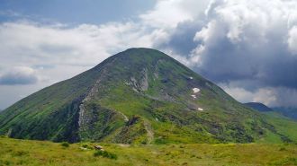 Самая высокая гора в Украине