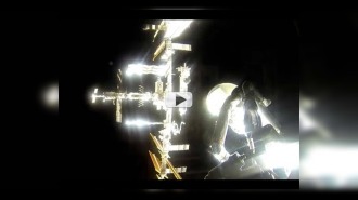 Стыковка космического корабля  Союз ТМА-16М с МКС