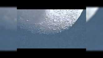 Nikon coolpix P900 83x - видео тест зума на Луну